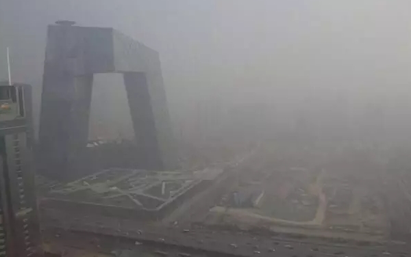 北京雾霾爆表
